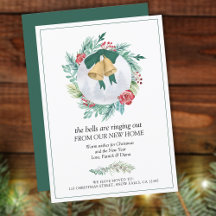 Belletjes die kerstmis uitstralen, nieuwe thuisbew