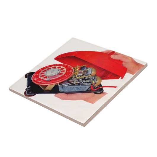 belletjes onthuld tegeltje (Zijkant)