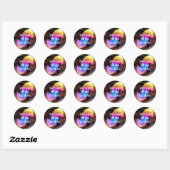 Belletjessticker Ronde Sticker (Vel)