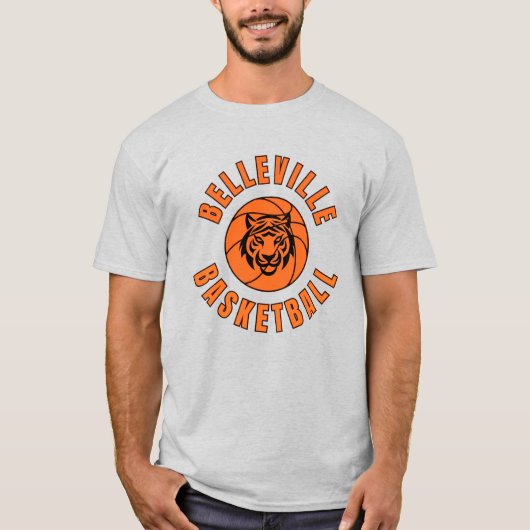 Belleville High School Basketball T-Shirt (Voorkant)