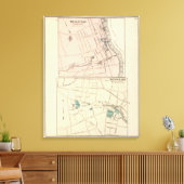 Belleville, Montclair, NJ Canvas Afdruk (Insitu (Woonkamer))