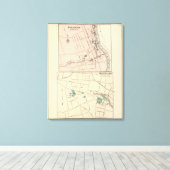 Belleville, Montclair, NJ Canvas Afdruk (Insitu (Houten vloer))