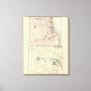 Belleville, Montclair, NJ Canvas Afdruk