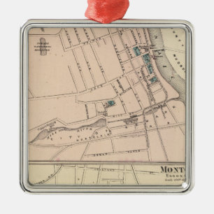 Belleville, Montclair, NJ Metalen Ornament