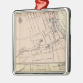 Belleville, Montclair, NJ Metalen Ornament (Links)