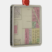 Belleville, Talmage, Harbine, Elgo, Kansas Metalen Ornament (Rechts)