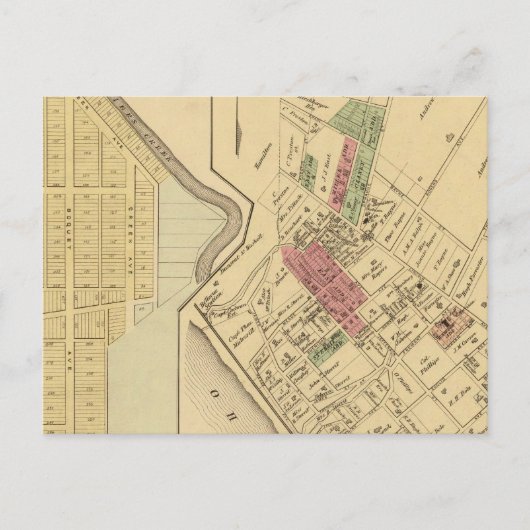Bellevue Borough Briefkaart (Voorkant)