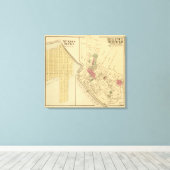 Bellevue Borough Canvas Afdruk (Insitu (Houten vloer))