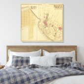 Bellevue Borough Canvas Afdruk (Insitu (Slaapkamer))