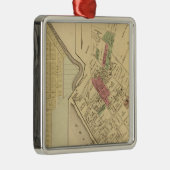 Bellevue Borough Metalen Ornament (Rechts)