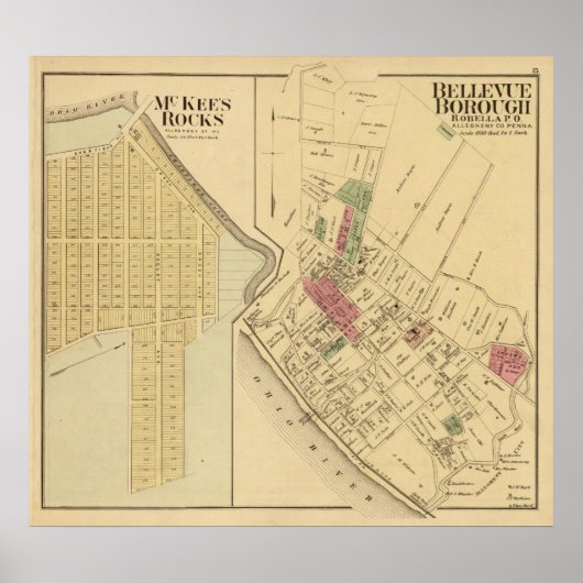 Bellevue Borough Poster (Voorkant)