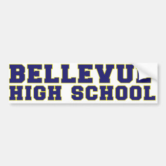 Bellevue High School Bumpersticker
