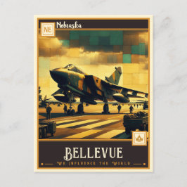 Bellevue, Nebraska |  Briefkaart