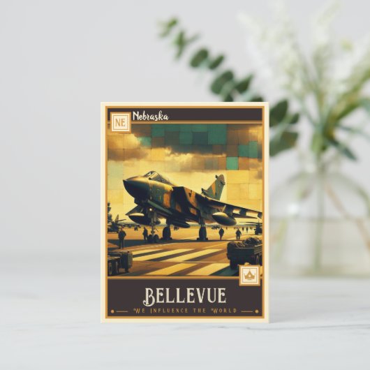 Bellevue, Nebraska | Briefkaart (Staand voorkant)