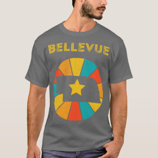 Bellevue Nebraska Verdrietig Souvenir 1 T-shirt