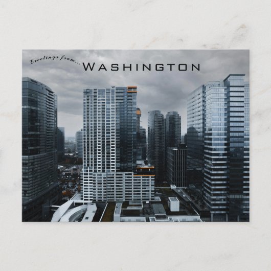 Bellevue Washington Briefkaart (Voorkant)