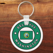 Bellevue Washington Sleutelhanger (Voorkant)