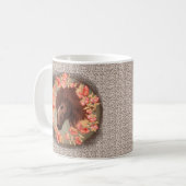 Bellflower Chestnut Horse Mok (Voorkant links)