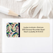 BELLFLOWER in originele Art Deco kleuren Etiket (Insitu)