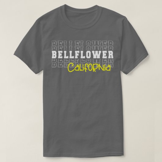 Bellflower stad Californië Bellflower CA T-shirt (Design voorkant)