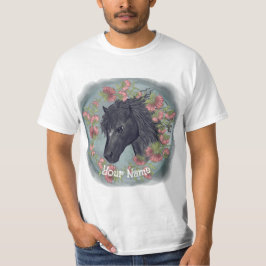Bellflower Zwart Paard T-shirt