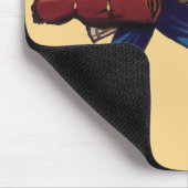 Bellhop in Uniform, Suitcase en Golf Club Muismat (Hoek)