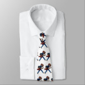  Bellhop in Uniform, Suitcase en Golf Club Stropdas (Gebonden)