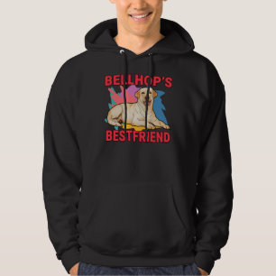 Bellhop S BestVriend Labrador Retriever Dog Ma An Hoodie