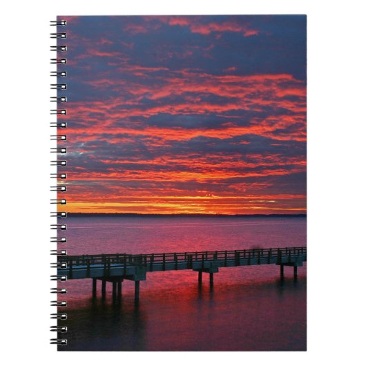 Bellingham Bay op Sunset Notitieboek (Voorkant)
