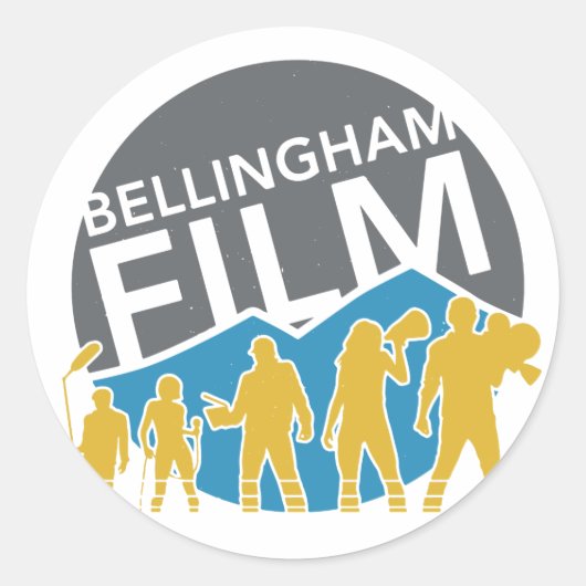 Bellingham Film Sticker Ronde (Voorkant)