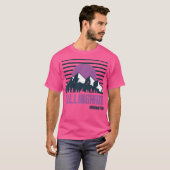 Bellingham  Mountains Hiking Camp Washingto T-shirt (Voorkant volledig)