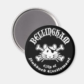 Bellingham Pirate Magneet (Voorkant / Achterkant)