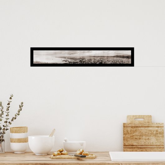 Bellingham WA Foto 1909 Poster (Keuken)