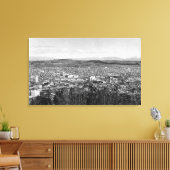 Bellingham, WA Town Uitzicht uit Sehome Hill 2 Canvas Afdruk (Insitu (Woonkamer))