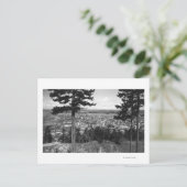 Bellingham, WA Town Uitzicht uit Sehome Hill Briefkaart (Staand voorkant)