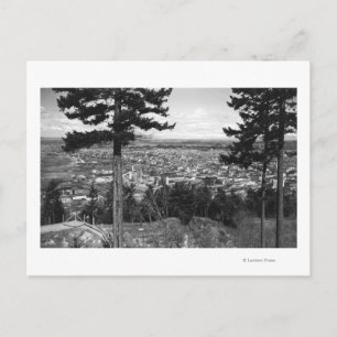 Bellingham, WA Town Uitzicht uit Sehome Hill Briefkaart