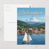 Bellingham, Washington Briefkaart (Voorkant / Achterkant)