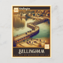 Bellingham, Washington|  Briefkaart