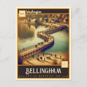 Bellingham, Washington Briefkaart