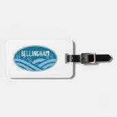 Bellingham Washington Buiten Bagagelabel (Voorkant horizontaal)