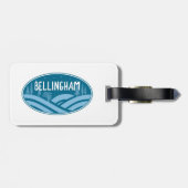Bellingham Washington Buiten Bagagelabel (Achterkant horizontaal)