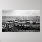 Bellingham, Washington - Ocean Vessels Poster (Voorkant)