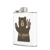 Bellingham Washington Peace Beer Heupfles (Links)