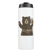 Bellingham Washington Peace Beer Thermosbeker (Voorkant)