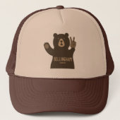 Bellingham Washington Peace Beer Trucker Pet (Voorkant)