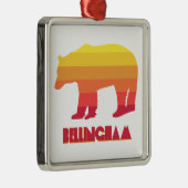 Bellingham Washington Rainbow-Beer Metalen Ornament (Rechts)