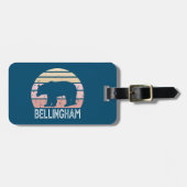 Bellingham Washington Retro-Beer Bagagelabel (Voorkant horizontaal)
