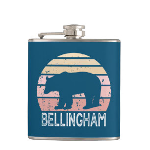Bellingham Washington Retro-Beer Heupfles