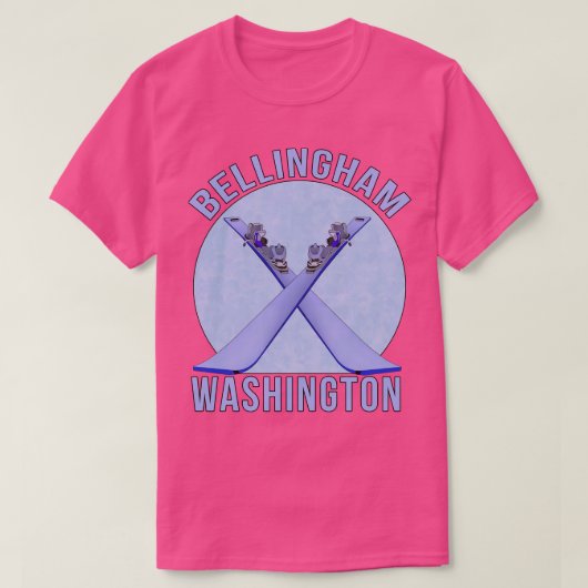 Bellingham Washington T-shirt (Design voorkant)
