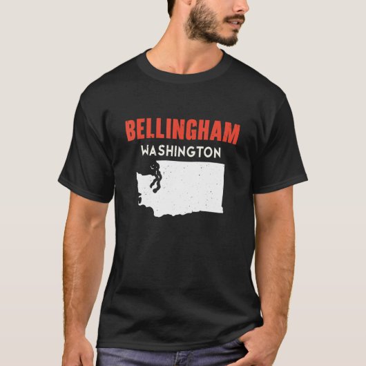 Bellingham Washington USA State America Revel was T-shirt (Voorkant)